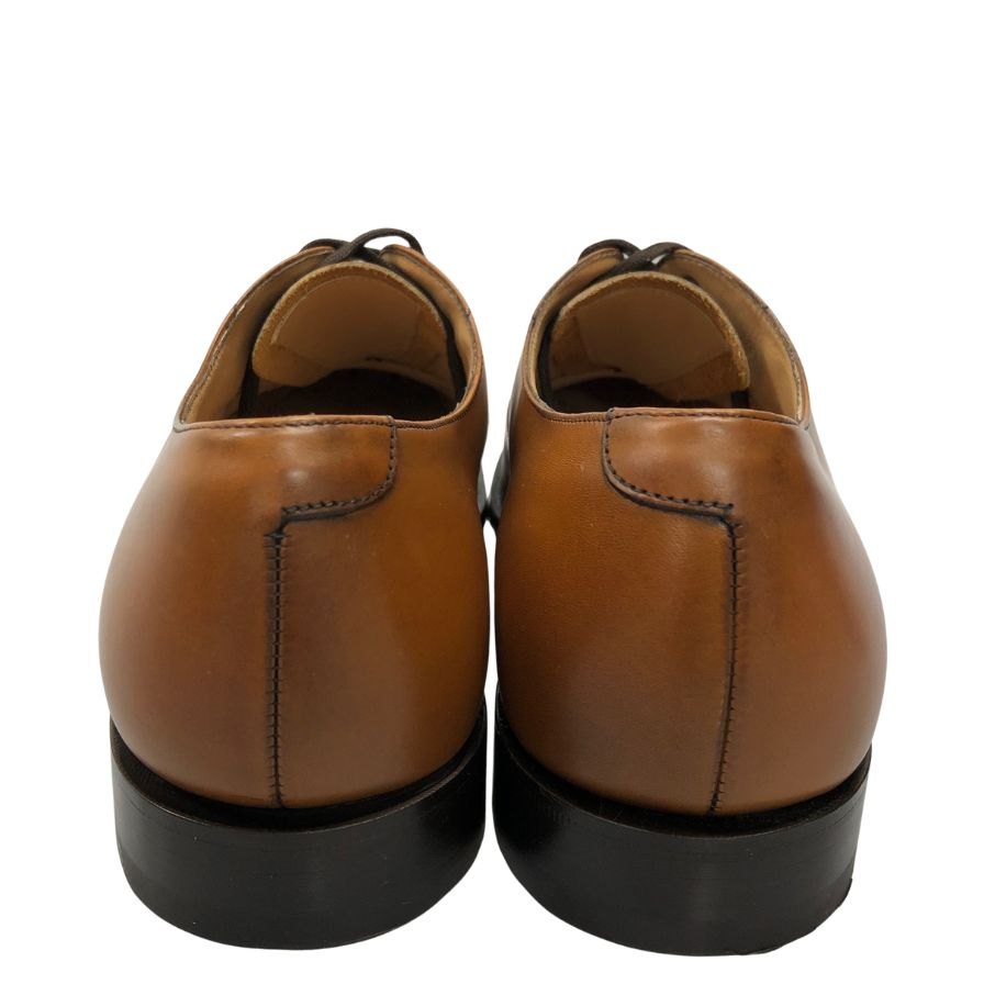 チャーチ レザーシューズ ストレートチップ ドバイ 136ラスト サイズ5 メンズ ウォルナット Church's DUBAI 約24.0cm【LA】【中古】
