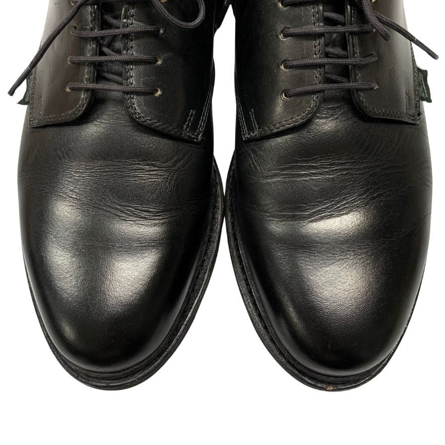 パラブーツ レザーシューズ プレーントゥ アルル カーフ メンズ サイズUK8 ブラウン PARABOOT ARLES ビジネスシューズ 約26.5cm【LA】【中古】