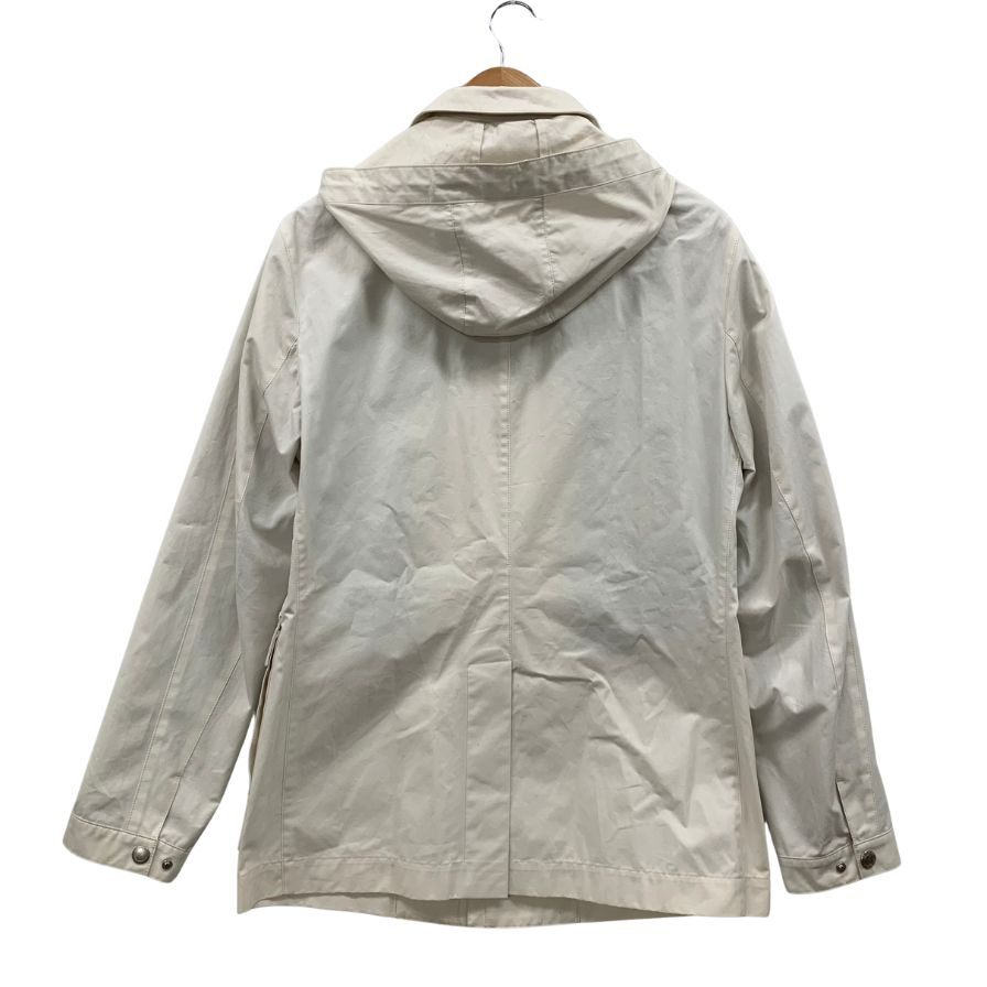 美品◆ブルネロクチネリ フーデッドコート ホワイト コットン メンズ サイズ46 BRUNELLO CUCINELLI 【AFB34】【同梱不可】