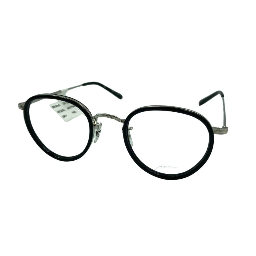 オリバーピープルズ メガネ サングラス MP-2 雅 46□24-148 黒×シルバー OLIVER PEOPLES【AFI2】