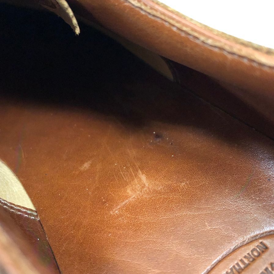 クロケット&ジョーンズ レザーシューズ CLIFFORD ブラウン メンズ サイズ9 crockett & jones ビジネスシューズ 約27.5cm【LA】【中古】