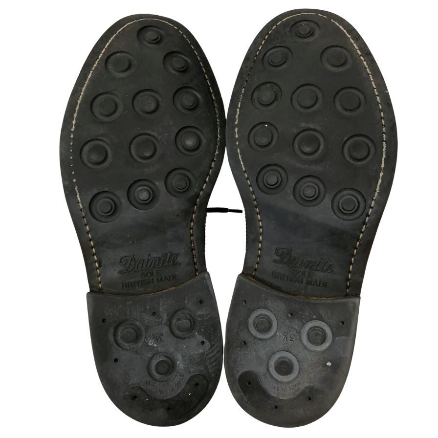 トリッカーズ レザーシューズ ウィングチップ Golosh Brogues M7306 ブラック メンズ サイズ7.5 Tricker’s ビジネスシューズ 約26.0cm【LA】【中古】