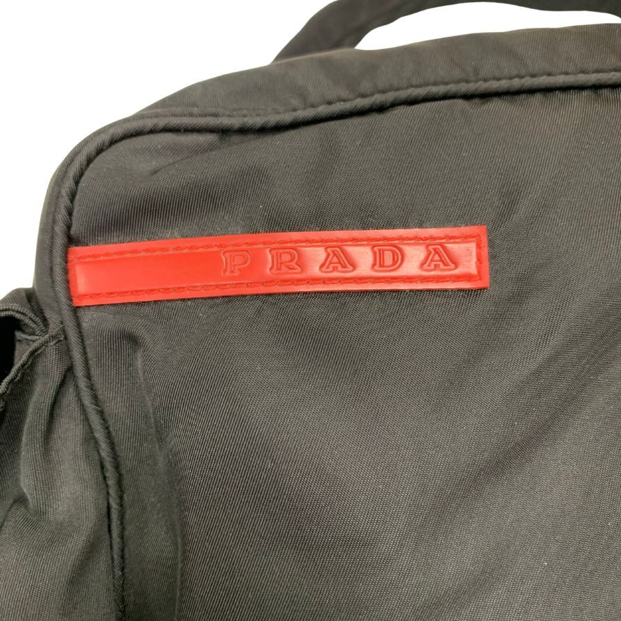 プラダスポーツ リュック ナイロン ブラック メンズ B9251 PRADA【AFE11】