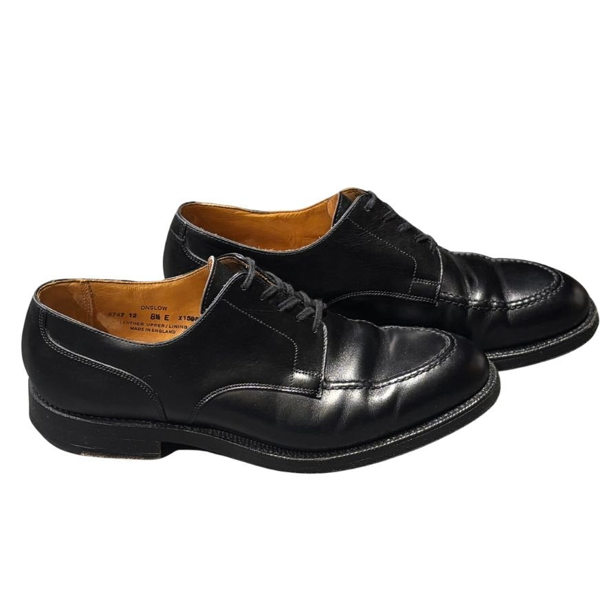 クロケット&ジョーンズ レザーシューズ オンスロー サイズUK8.5E メンズ ブラック CROCKETT&JONES ビジネスシューズ 約27.0cm【LA】【中古】
