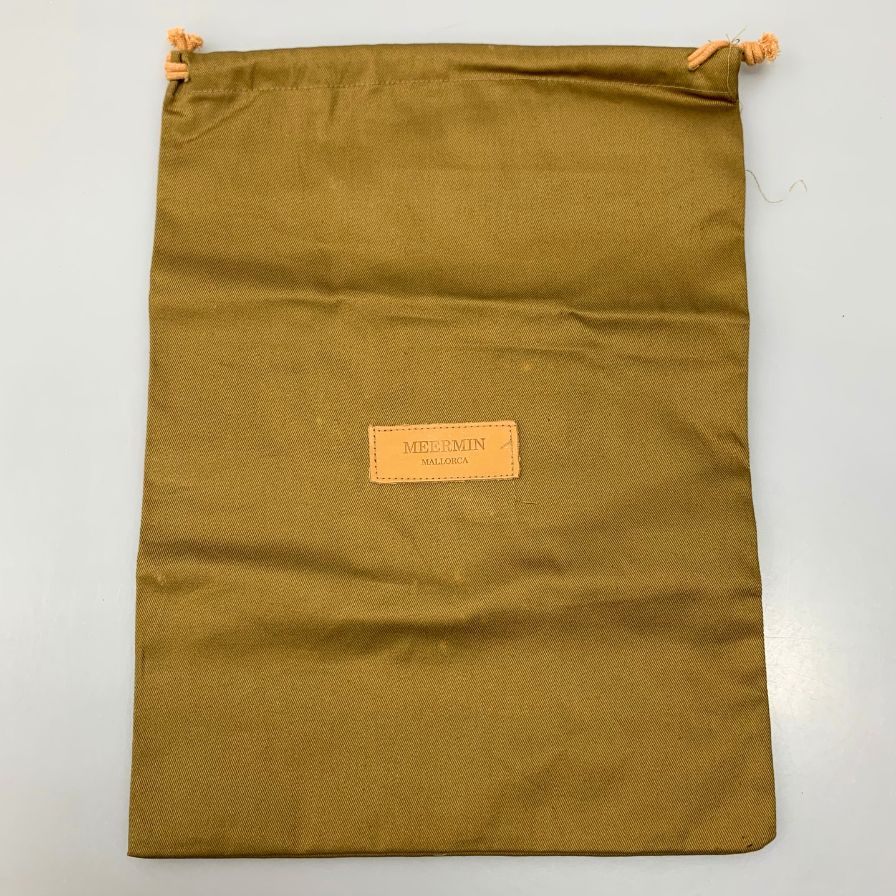 メルミン セミブローグ メダリオン スエード 10194 ダークブラウン サイズ8 メンズ レザー 革靴 MEERMIN MADE IN SPAIN 約26.5cm【AFD3】