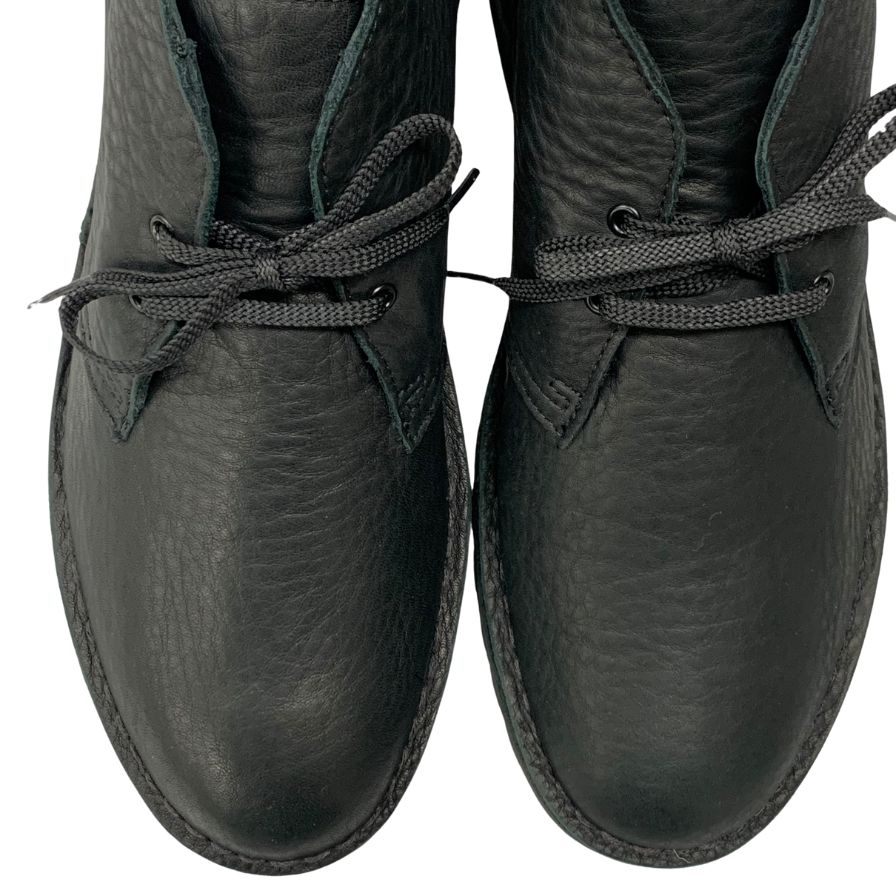 クラークス ビームス チャッカブーツ デザートロック ゴアテックス レザー メンズ サイズUK9 ブラック Clarks x BEAMS 約27.5cm【AFD5】