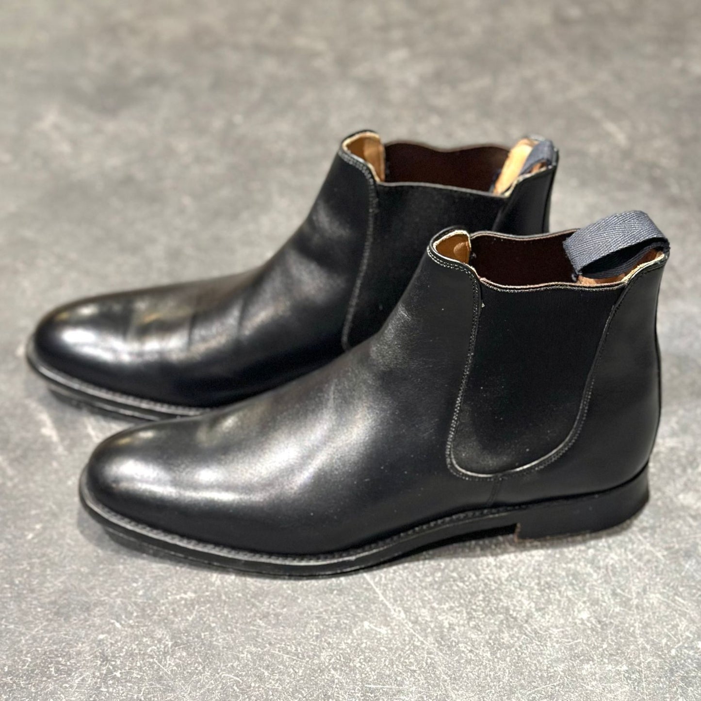 ロイドフットウェア サイドゴアブーツ M7242 ブラック サイズUK8 Lloyd Footwear ブーツ 約26.5cm【LA】【中古】