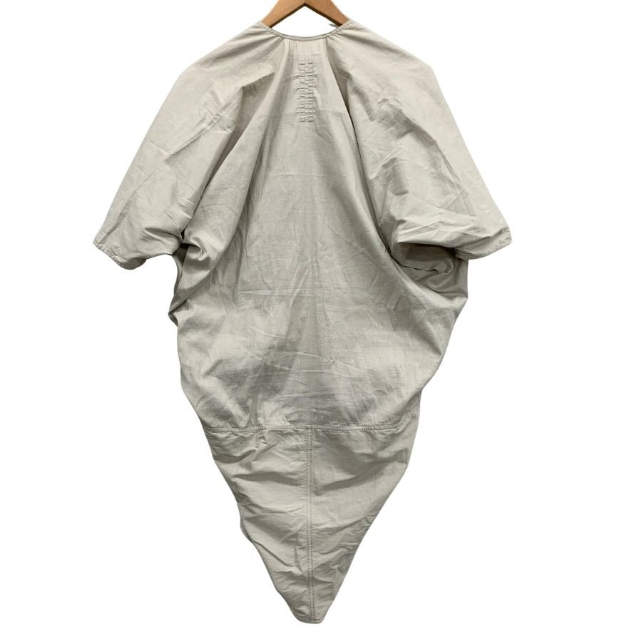 美品◆リックオウエンス Vネック ワンピース RP19S6531-SC サイズ38 ベージュ レディース Rick Owens 【AFB1】