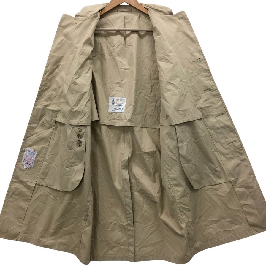 中古◆ロンドンフォグ バルカラーコート 70S ベージュ メンズ サイズ 40 LONDON FOG 【AFB37】