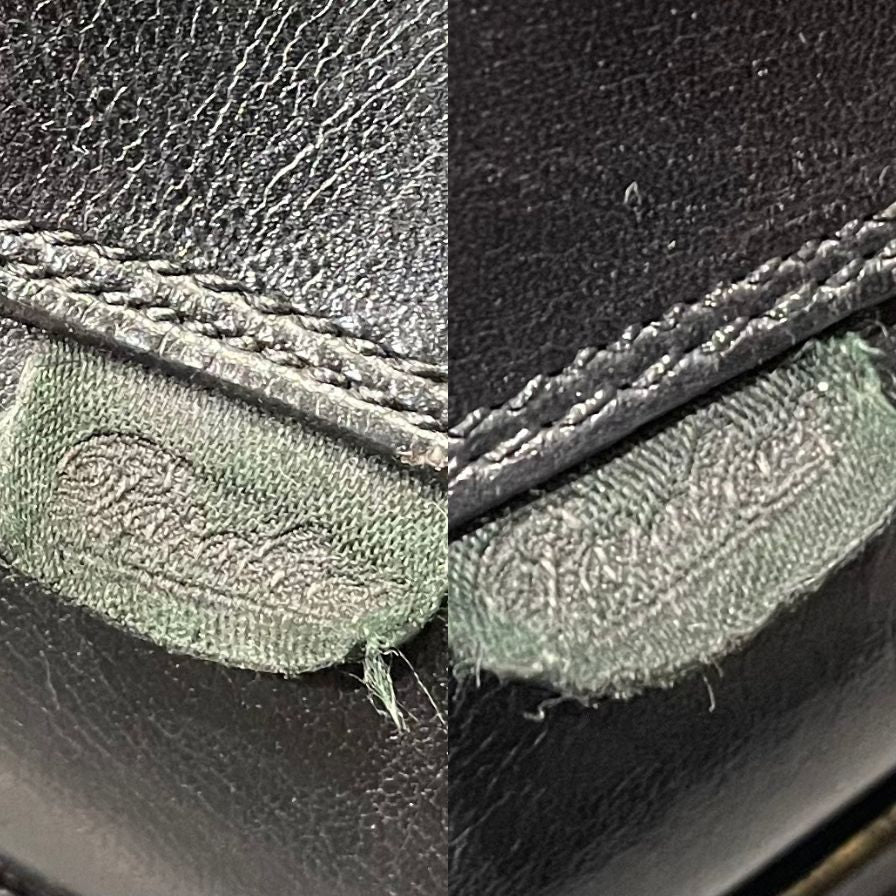 パラブーツ レザーシューズ シャンボード Uチップ カーフ ブラック メンズ サイズUK7 Paraboot CHAMBORD ビジネスシューズ 約25.5cm【LA】【中古】
