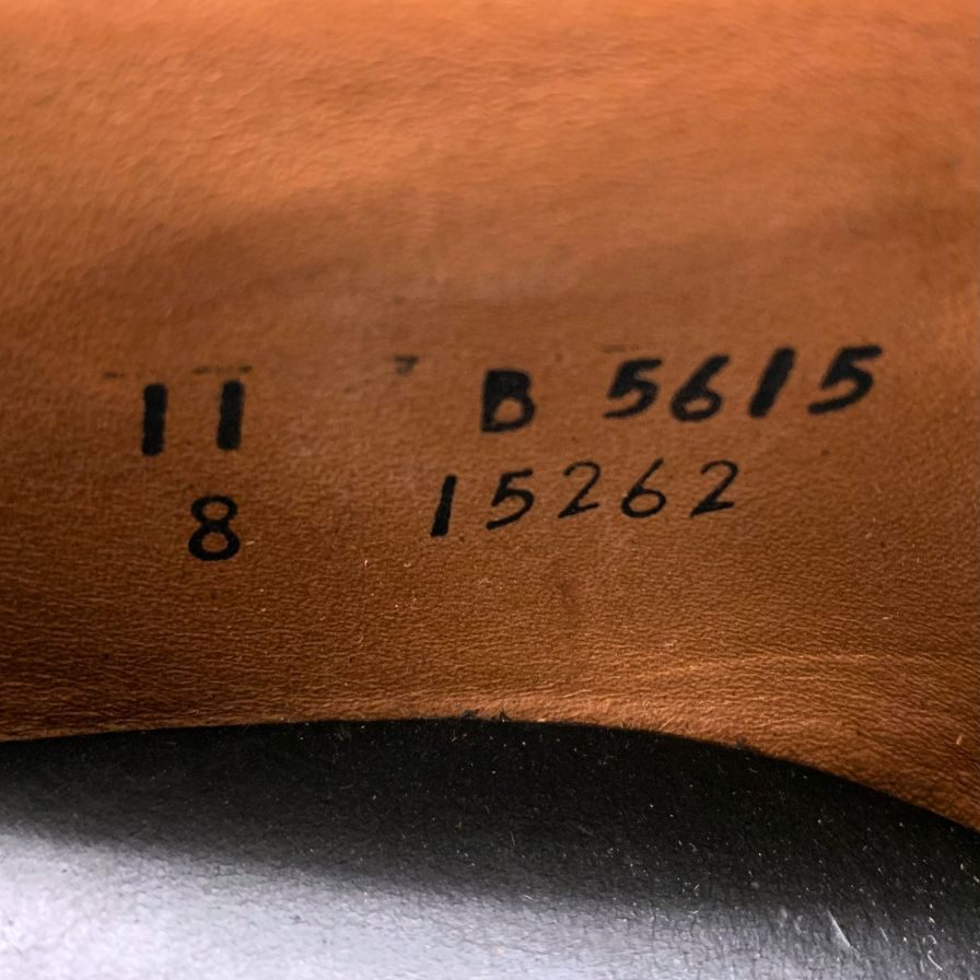 アレンエドモンズ レザーシューズ 5615 PARK AVENUE ストレートチップ シェルコードバン ブラウン サイズ11 Allen Edmonds ビジネスシューズ 約29.5cm【LA】【中古】