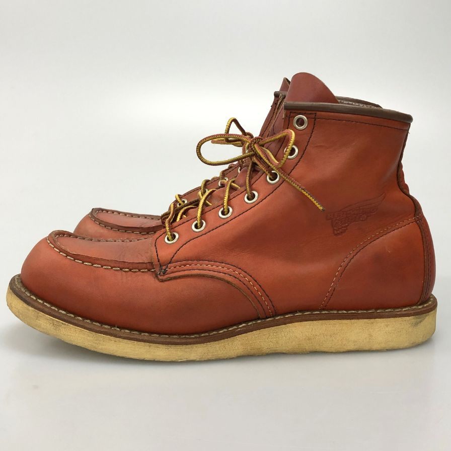 レッドウィング ワークブーツ 8875 6インチ レザー クラシックモックトゥ ワインレッド メンズ サイズUS9E RED WING 約27.0cm【AFC47】