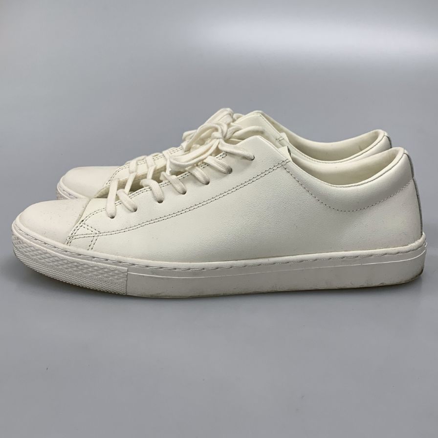 コンバース レザースニーカー オールスター クップ メンズ サイズ27.5cm ホワイト CONVERSE ALL STAR COUPE OX 約27.5cm【AFD3】