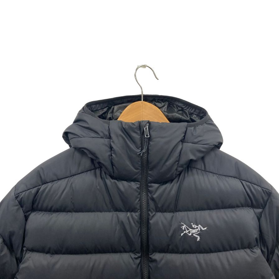 美品◆アークテリクス ダウンジャケット メンズ サイズL ブラック 21794-112616 ARC’TERYX Thorium AR Hoody 【AFA17】