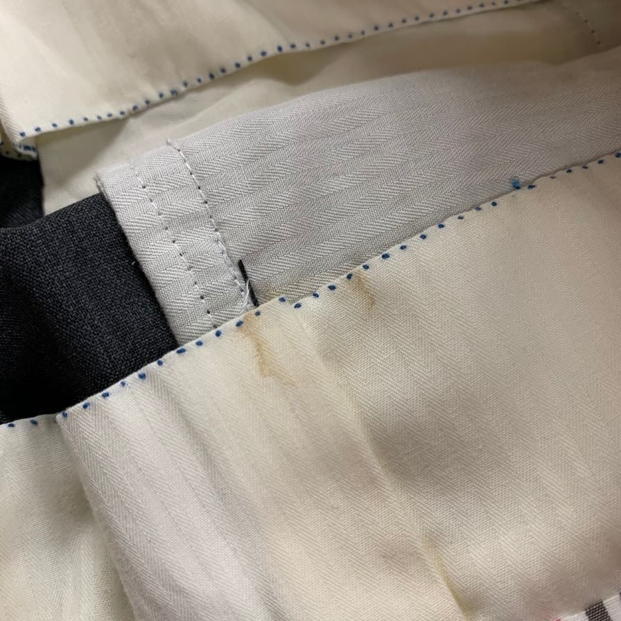 アンブロージ スラックス ウール メンズサイズ48 グレー系 AMBROSI LA【】