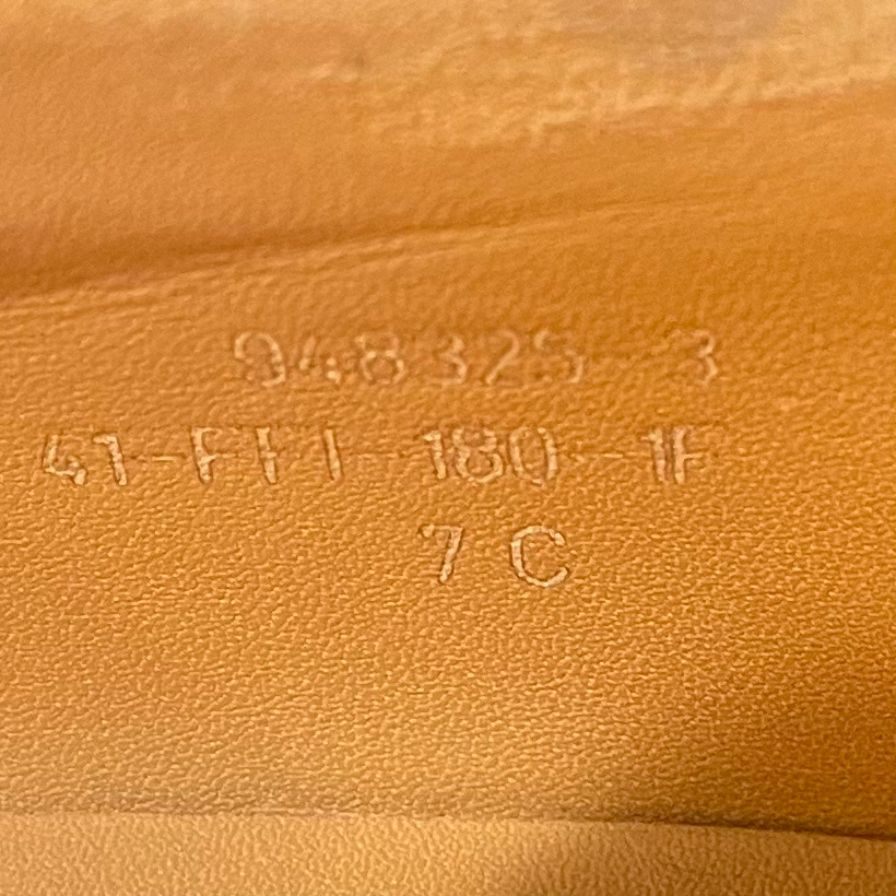 ジェイエムウエストン レザーシューズ シグニチャーローファー 180 スエード ネイビー メンズ サイズUK7C J.M.WESTON ローファー 約26.0cm【LA】【中古】