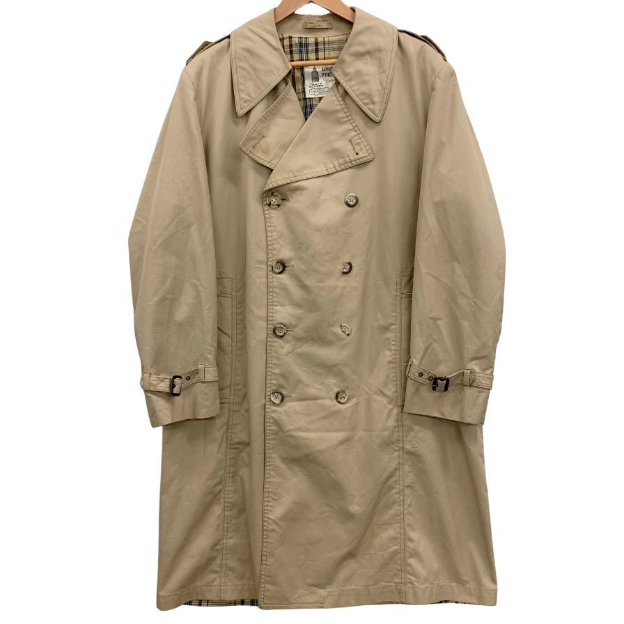 London Fog トレンチコート ベージュ vintage 10REG M 中古◇ロンドンフォグ トレンチコート 70S ヴィンテージ