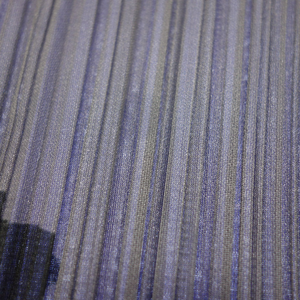 美品◆プリーツプリーズ 田中一光 ワンピース 腰ベルト付 レディース マルチカラー サイズ3 PP61-JH522 PLEATS PLEASE IKKO TANAKA【AFB37】
