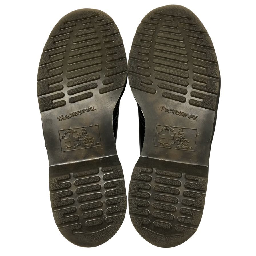 ドクターマーチン レースアップシューズ 1461 3ホール ホワイトステッチ ブラック メンズ UK7 Dr.Martens 約25.5cm【AFD9】