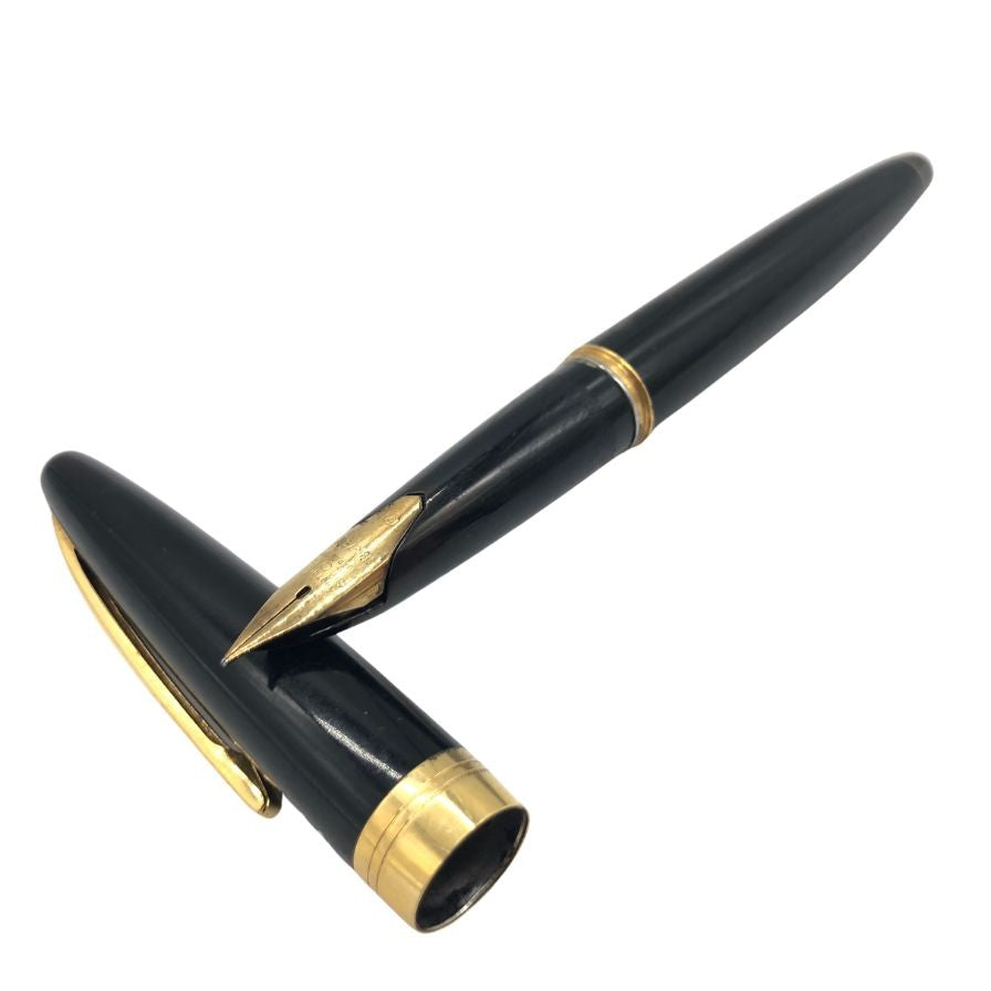 中古◆パイロット 万年筆 エリート ブラック ペン先18K PILOT【AFI4】