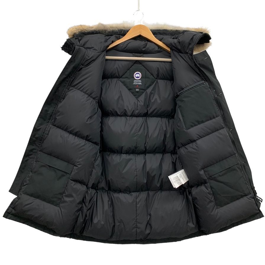 美品◆カナダグース ダウンジャケット ジャスパー 3438JM サイズXL メンズ ブラック CANADAGOOSE 【AFA23】