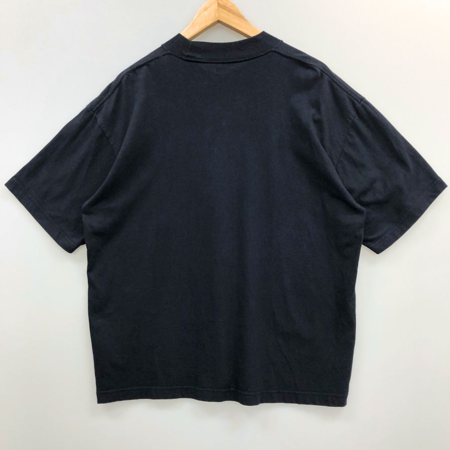 美品◆ビオトープ ヘインズ Tシャツ パックT モックネック ブラック グリーン サイズL 2枚セット メンズ HANES FOR BIOTOP 【AFB14】