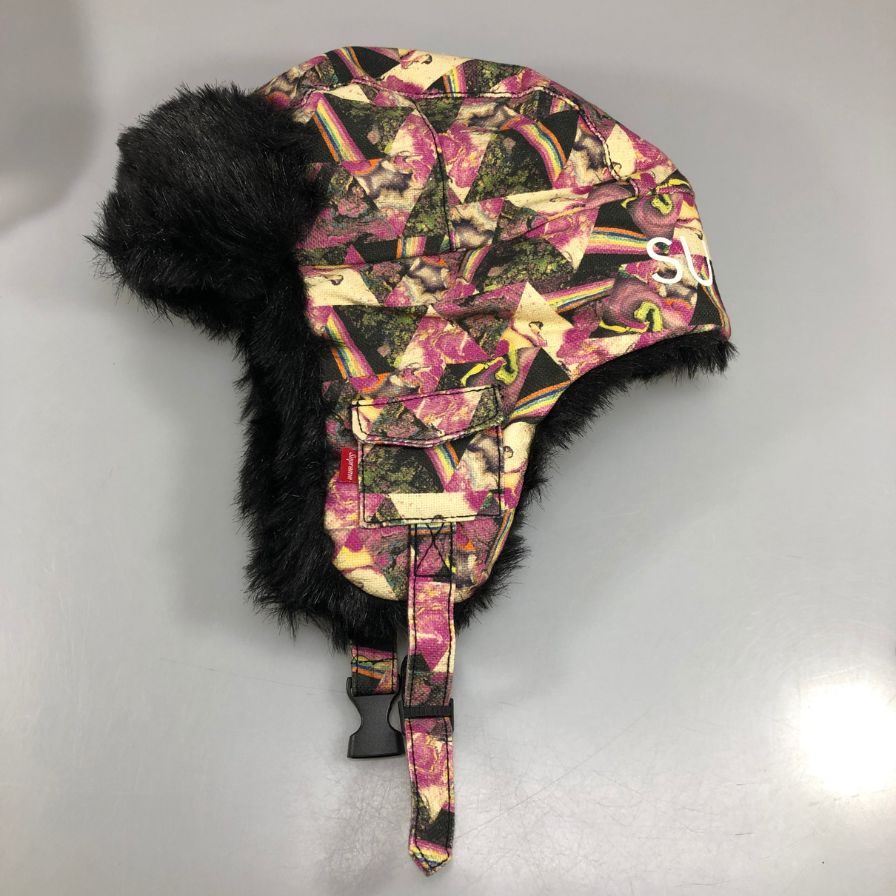 シュプリーム 13FW ハット Liberty Storm Thorgerson Trooper Hat 総柄 サイズONE Supreme