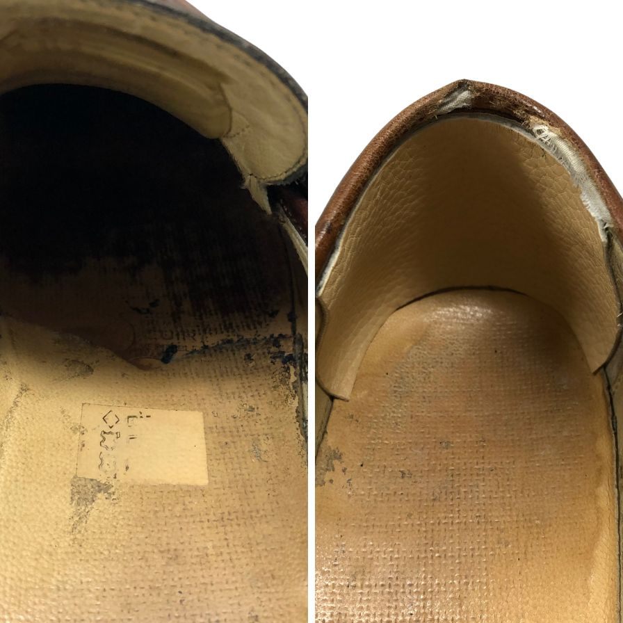 パラブーツ コインローファー ランス メンズ サイズ7F ブラウン Paraboot REIMS 約25.5cm【AFC3】