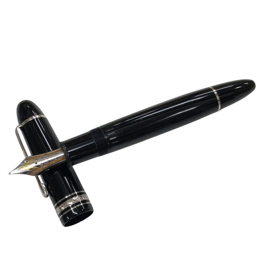 モンブラン マイスターシュテュック ル グラン 万年筆 4810 ペン先18K Au750 ブラック×シルバー MONTBLANC【AFI9】