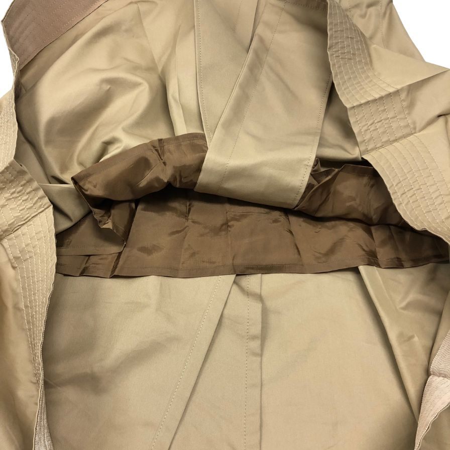 サカイ 22SS コットンギャバジンミックススカート ベージュ レディース サイズ4 22-05949 Sacai【AFB50】