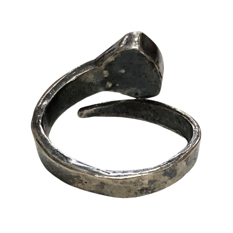 インディアンジュエリー ホースシュー・ネイル・リング/ローレン・トビー リング サイズ17-18 REDMAN HORSESHOE NAIL RING / LAUREN TOBEY