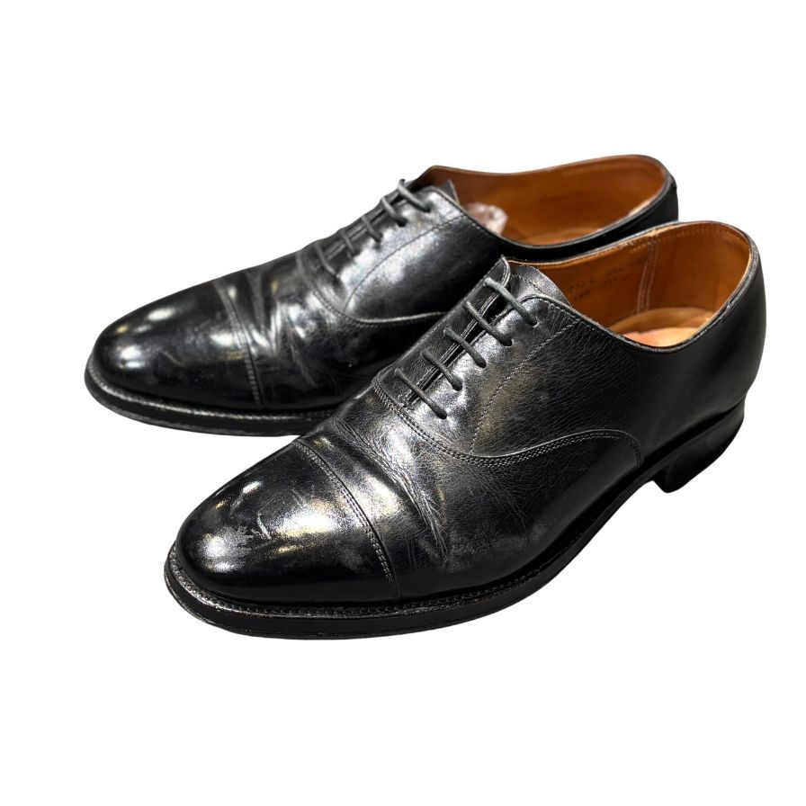 ジョンロブ レザーシューズ シティ ストレートチップ 旧ロゴ 236ラスト ブラック サイズUK5.5EE メンズ JOHNLOBB ビジネスシューズ 約24.5cm【LA】【中古】