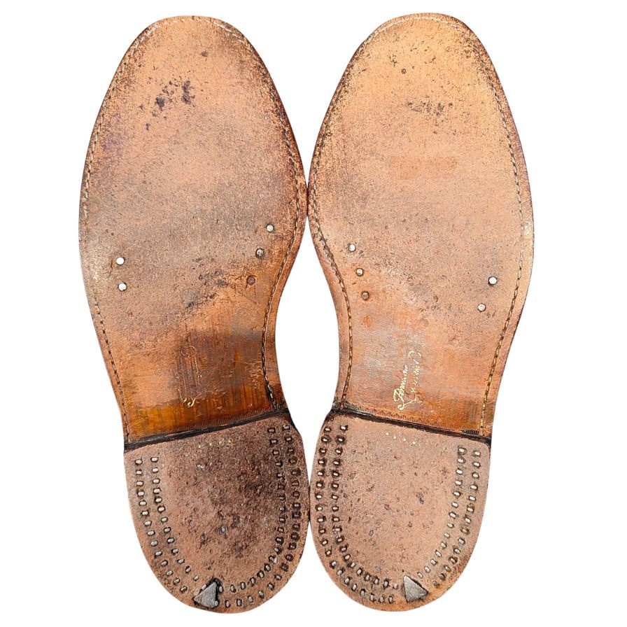 フローシャイム レザーシューズ インペリアル ケンムーア ウイングチップ グレインレザー ブラック メンズ サイズUS9 FLORSHEIM ビジネスシューズ 約27.0cm【LA】【中古】