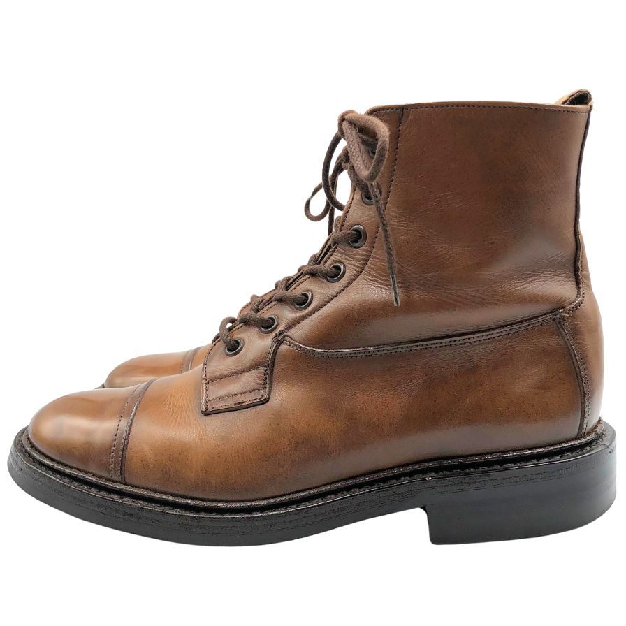 トリッカーズ カントリーブーツ M2904 ブラウン 6ハーフ メンズ レースアップ 革靴 Tricker’s ブーツ 約24.5cm【LA】【中古】