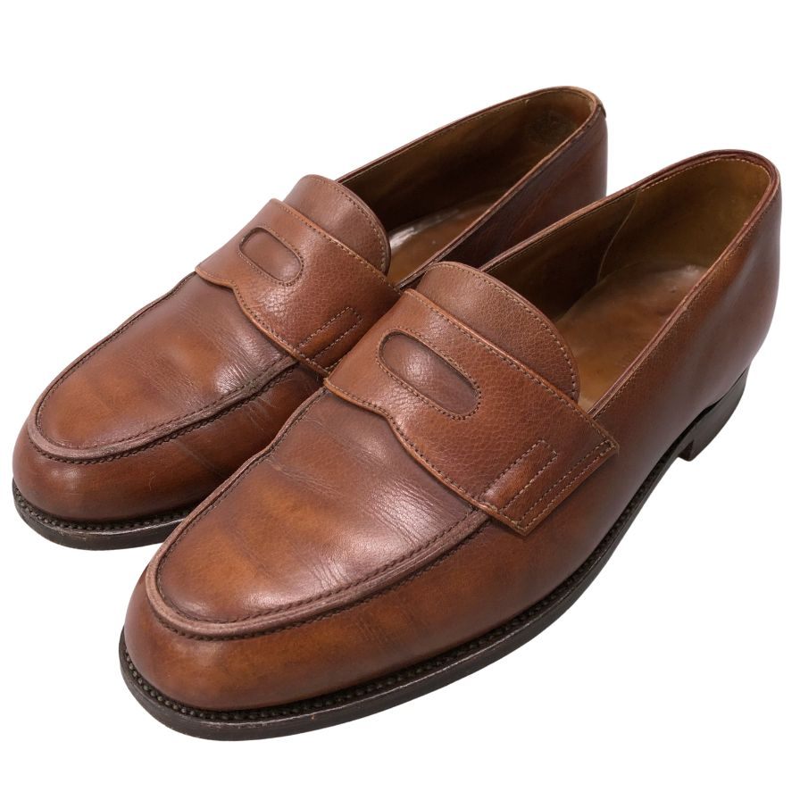 ジョンロブ デッキシューズ ブラウン 6E JOHN LOBB レザーシューズ ジョンロブ デッキシューズ ブラウン 6E JOHN LOBB レザーシューズ