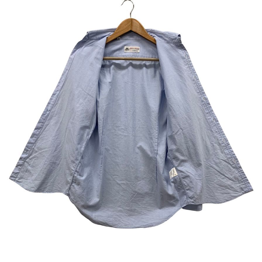 極美品◆トーマスメイソン ワイシャツ メンズ サイズ 15 1/2 ブルー系 THOMAS MASON 【AFB38】