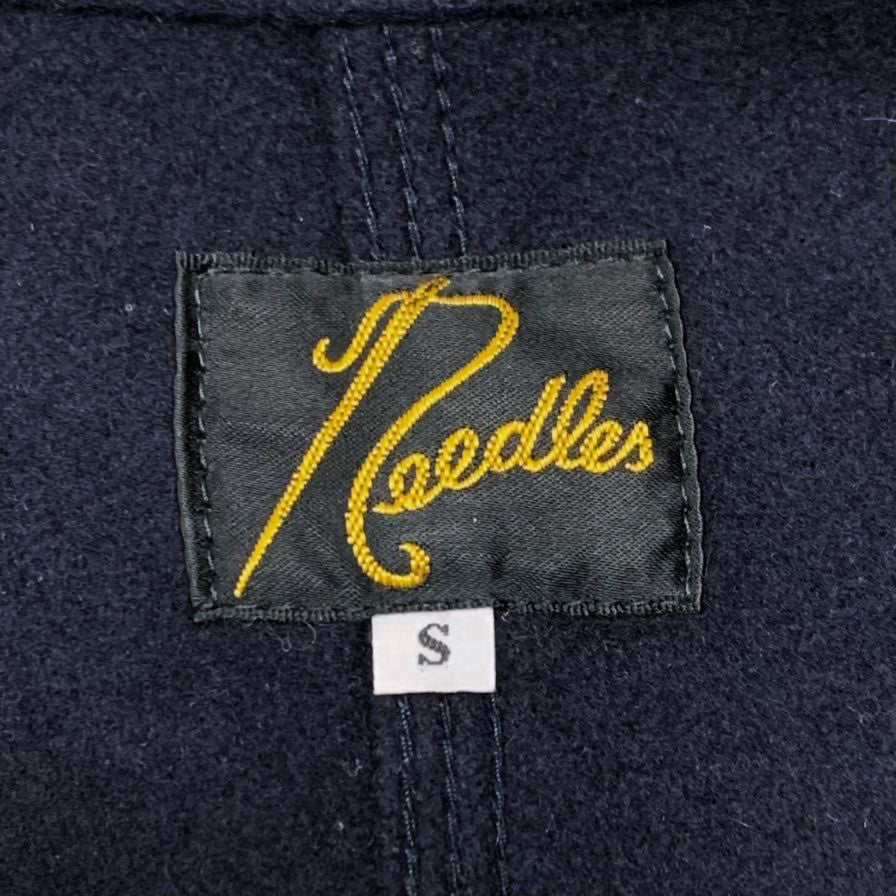 中古◆ニードルス チャイナジャケット ウール100% ネイビー メンズ サイズS Needles 【AFB12】