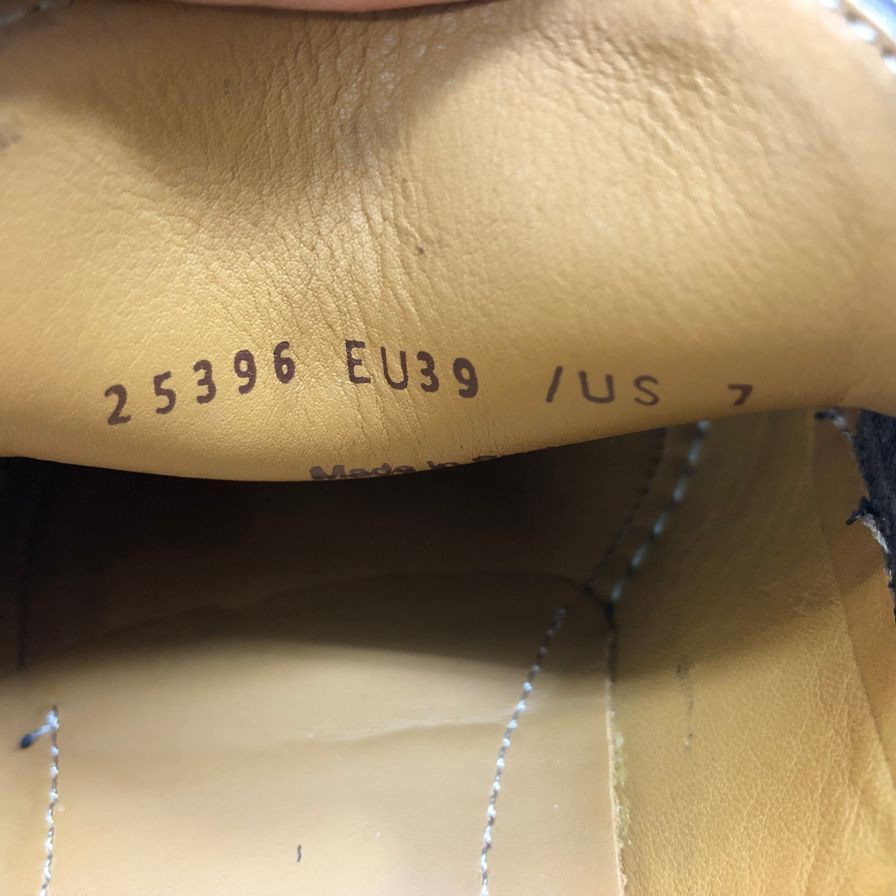 マグナーニ コインローファー Uチップ スエード 25396 ダークブラウン サイズEU39/US7 MAGNANNI 約25.0cm【AFC30】