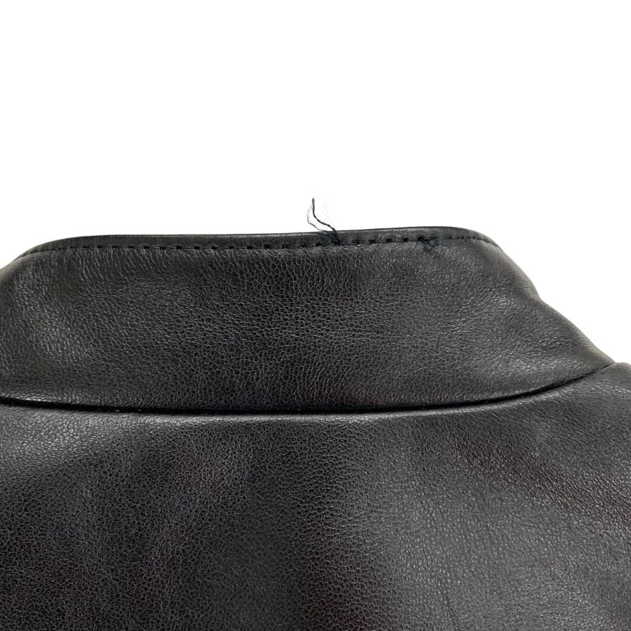 美品◆ショット ライダースジャケット ダブルブレスト レザー 3101048 ブラック レディース サイズ フリー schott 【AFG1】