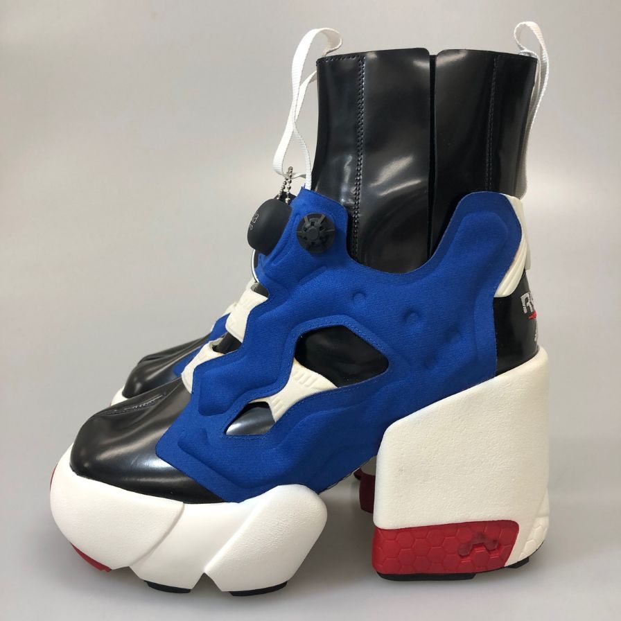 メゾンマルジェラ リーボック スニーカー Tabi Instapump Fury Hi S34WU0023 ブルー系 レディース サイズ35 Maison Margiela Reebok 約21.5cm【AFD9-2】
