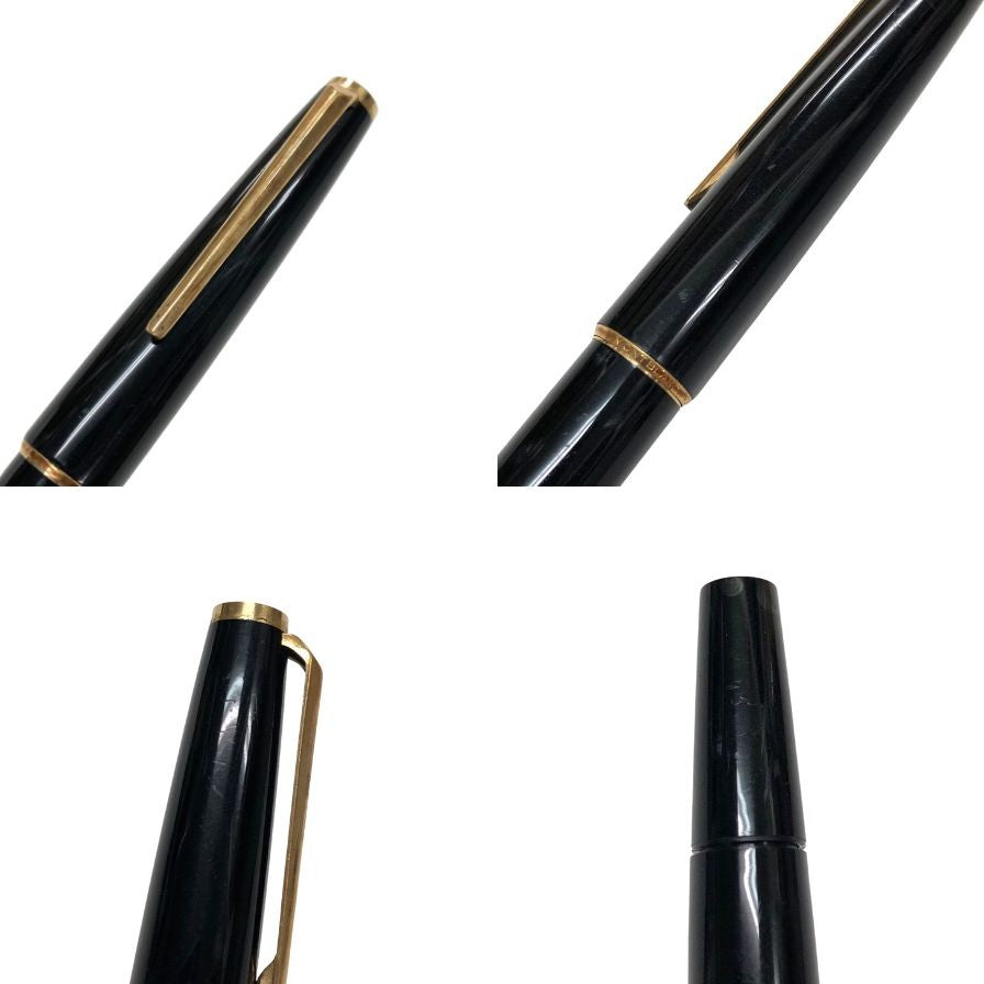 モンブラン 万年筆 320 ペン先585 ブラック ゴールド MONTBLANC【AFB54】