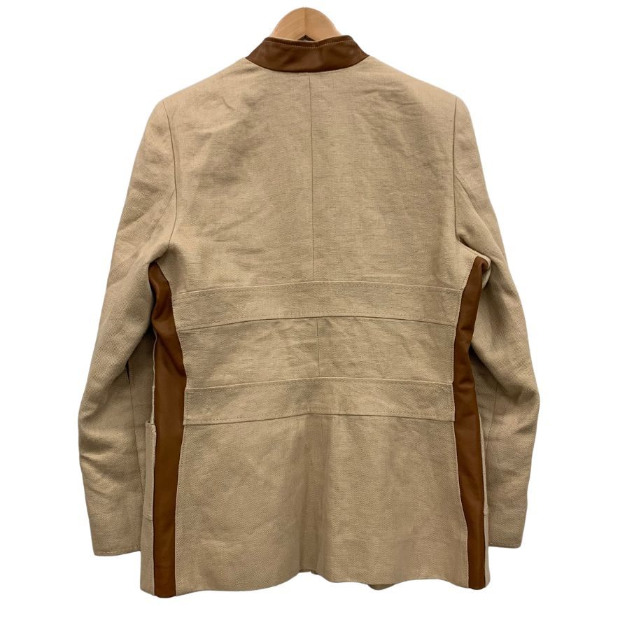 美品◆バレンティノ ジップアップジャケット ベージュ レディース サイズ8 VALENTINO 【AFB51】