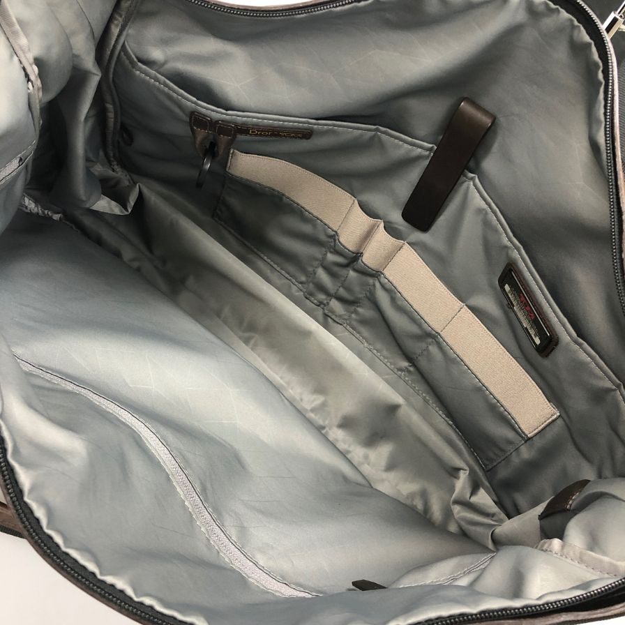 トゥミ ショルダーバッグ DROR 2WAY ナイロン レザー 切替 ブラウン TUMI【AFE3】