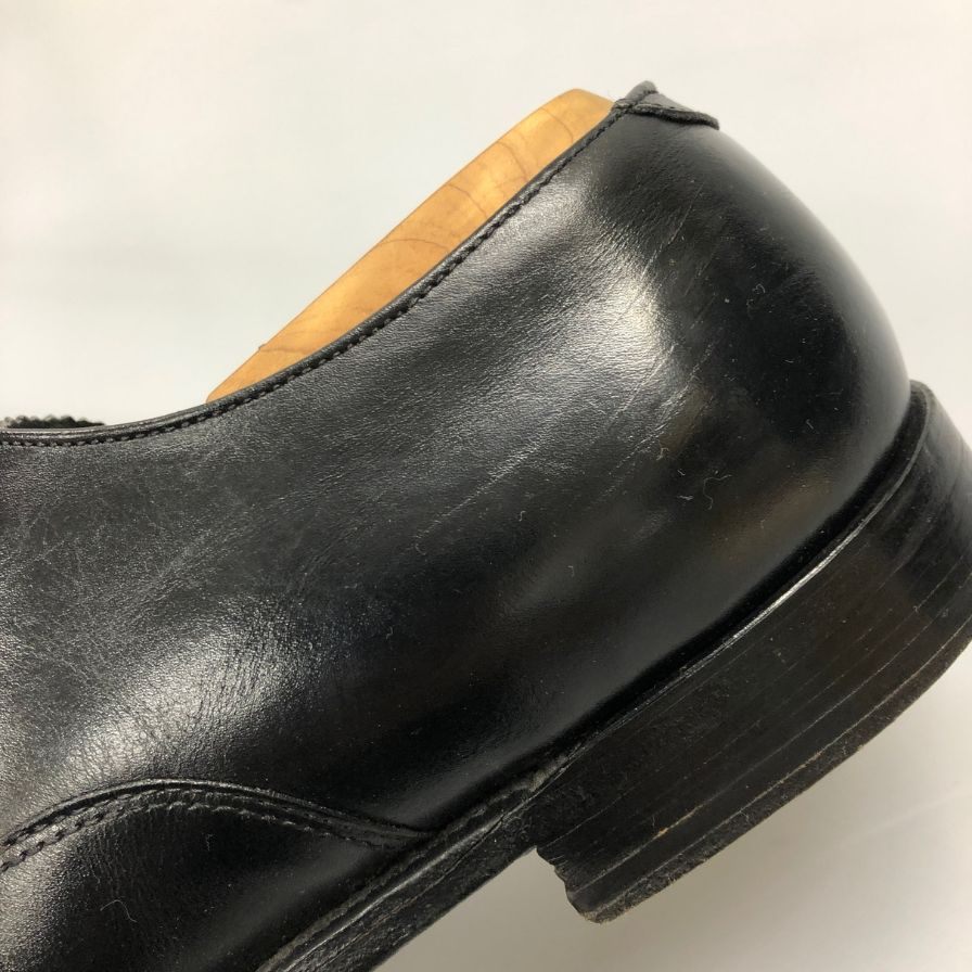 オールデン 932 レザーシューズ 内羽根 プレーントゥ カーフ メンズ ブラック サイズ8 ALDEN ビジネスシューズ 約26.0cm【LA】【中古】