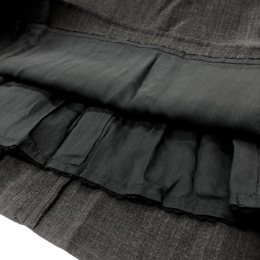 美品◆フォクシー ワンピース サクセススーツ ウール ポリエステル 24939 グレー レディース サイズ40 FOXEY 【AFB35】