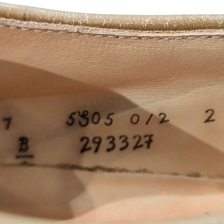 オールデン レザーシューズ プレーントゥ 29332F スエード メンズ サイズUS7D ベージュ ALDEN ビジネスシューズ 約25.0cm【LA】【中古】