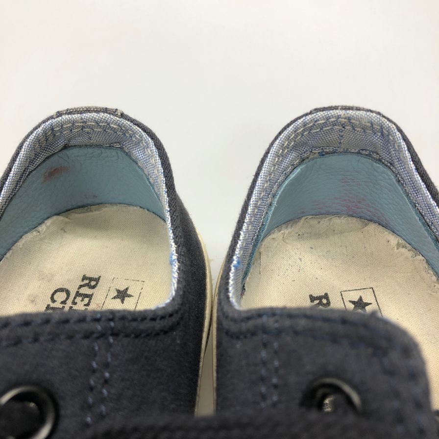 コンバース チャックテイラー ローカットスニーカー レイニングチャンプ キャンバス ネイビー メンズ サイズ27cm CONVERSE CHUCK TAYLOR REIGNING CHAMP 約27.0cm【AFC35】