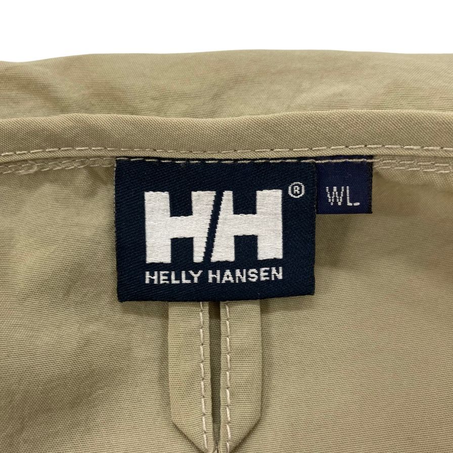 美品◆ヘリーハンセン ナイロンジャケット カーキ サイズWL レディース HELLY HANSEN 【AFB20】
