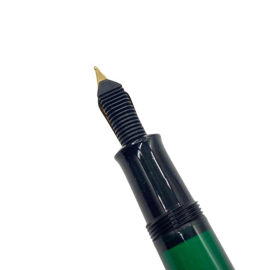 ペリカン 万年筆 クラシック M200 F字 ブラック ゴールド PELIKAN【AFI3】