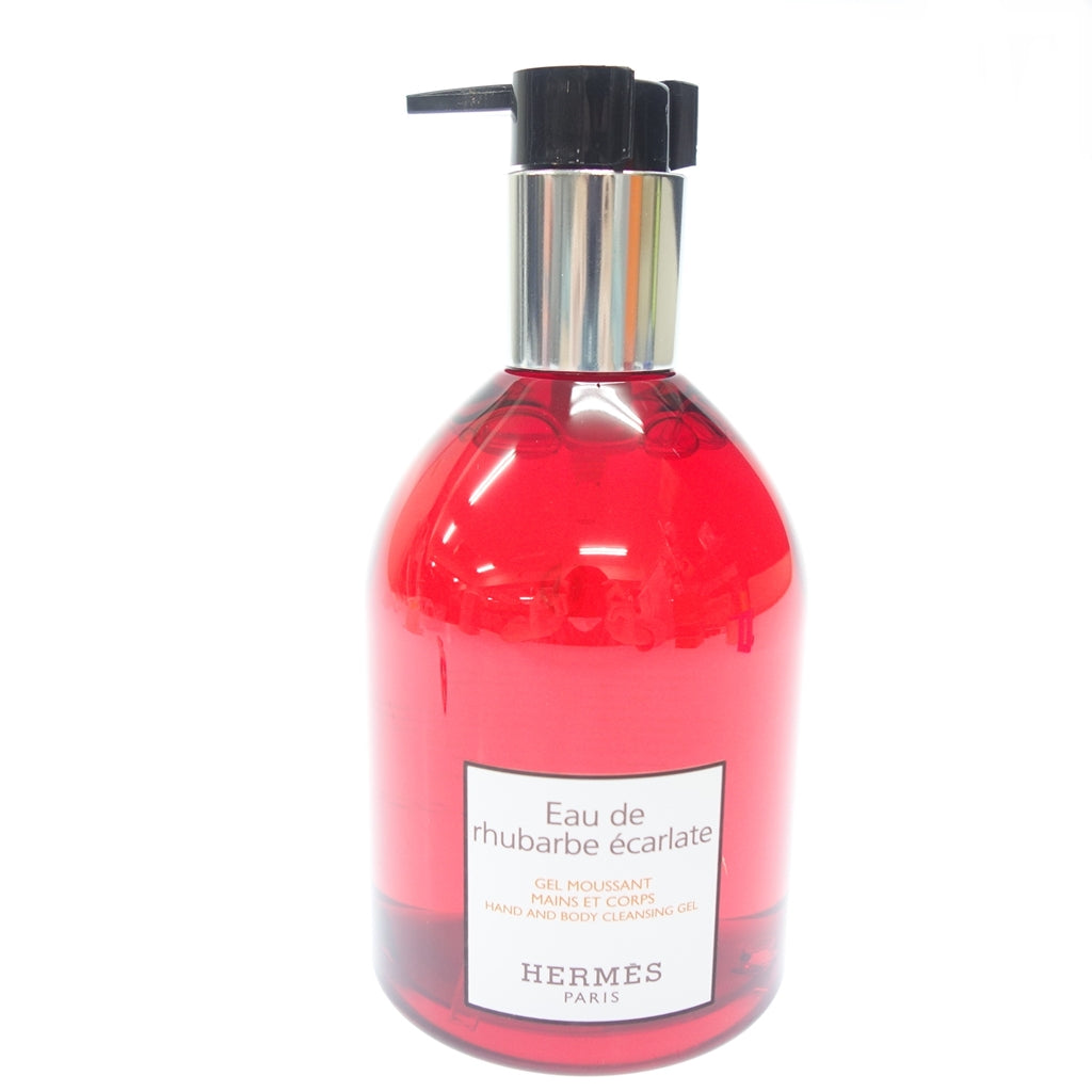 未使用◆エルメス オー ドゥ ルバーブ エカルラット ハンド&ボディ クレンジング ジェル 300ml HERMES【AFI23】